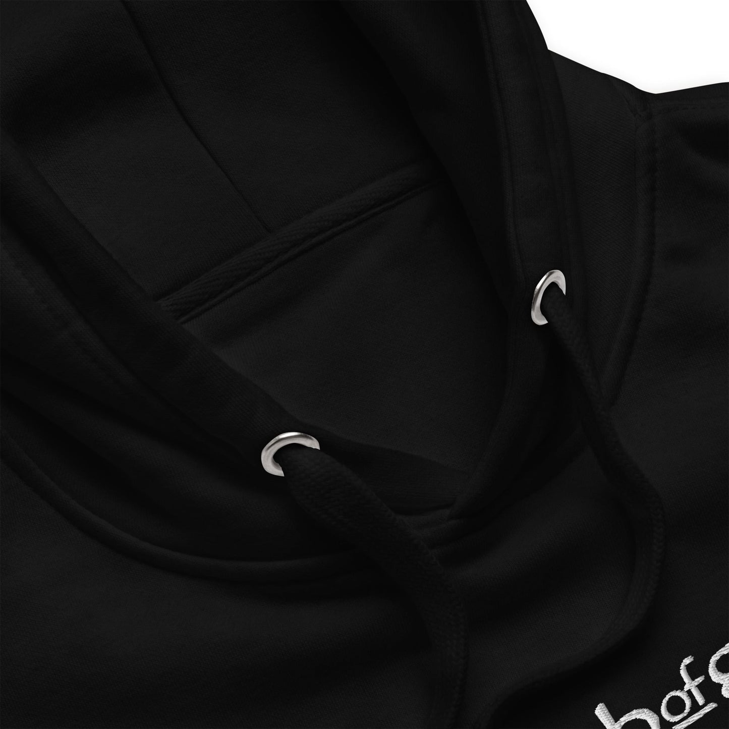 Lamb of God Lamb of God - White on Black American Flag HD Embroidered Hoodie