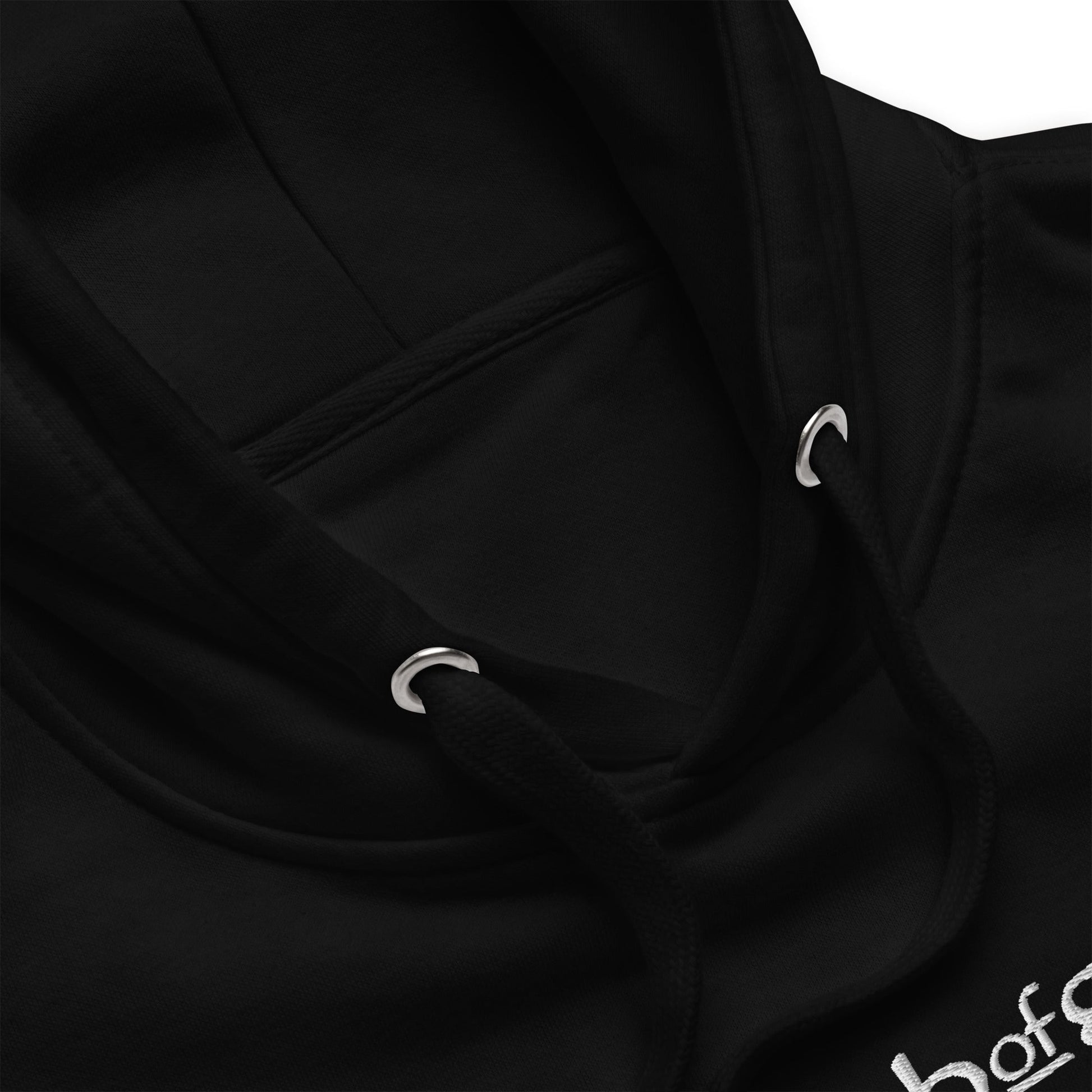 Lamb of God Lamb of God - White on Black American Flag HD Embroidered Hoodie