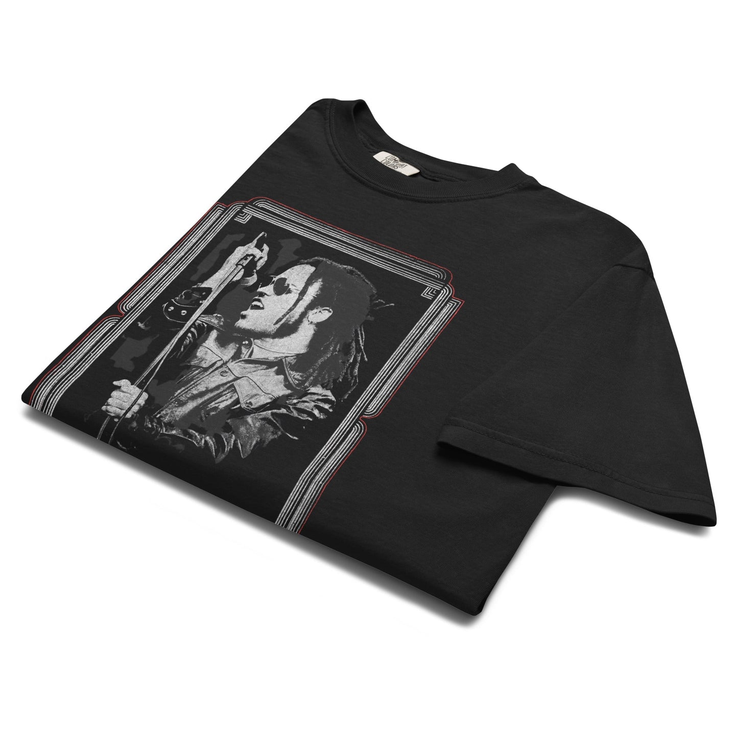 Lenny Kravitz Lenny Kravitz - American Women Mineral Wash T-Shirt