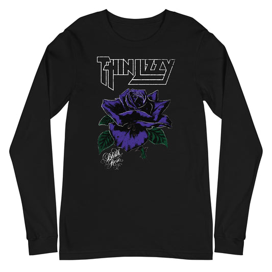 Thin Lizzy Thin Lizzy - White Outline Long Sleeve T-Shirt