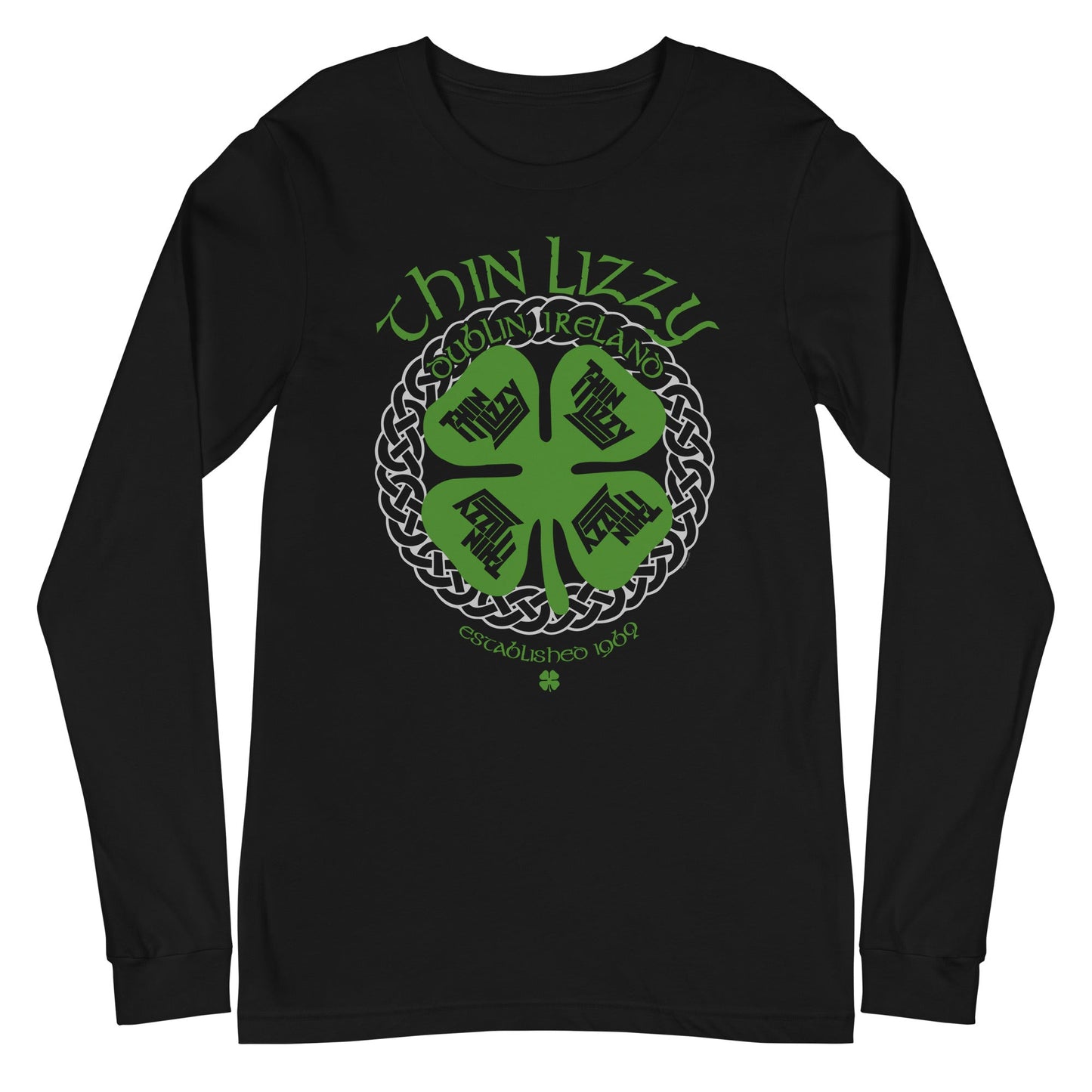Thin Lizzy Thin Lizzy - Shamrock Long Sleeve T-Shirt