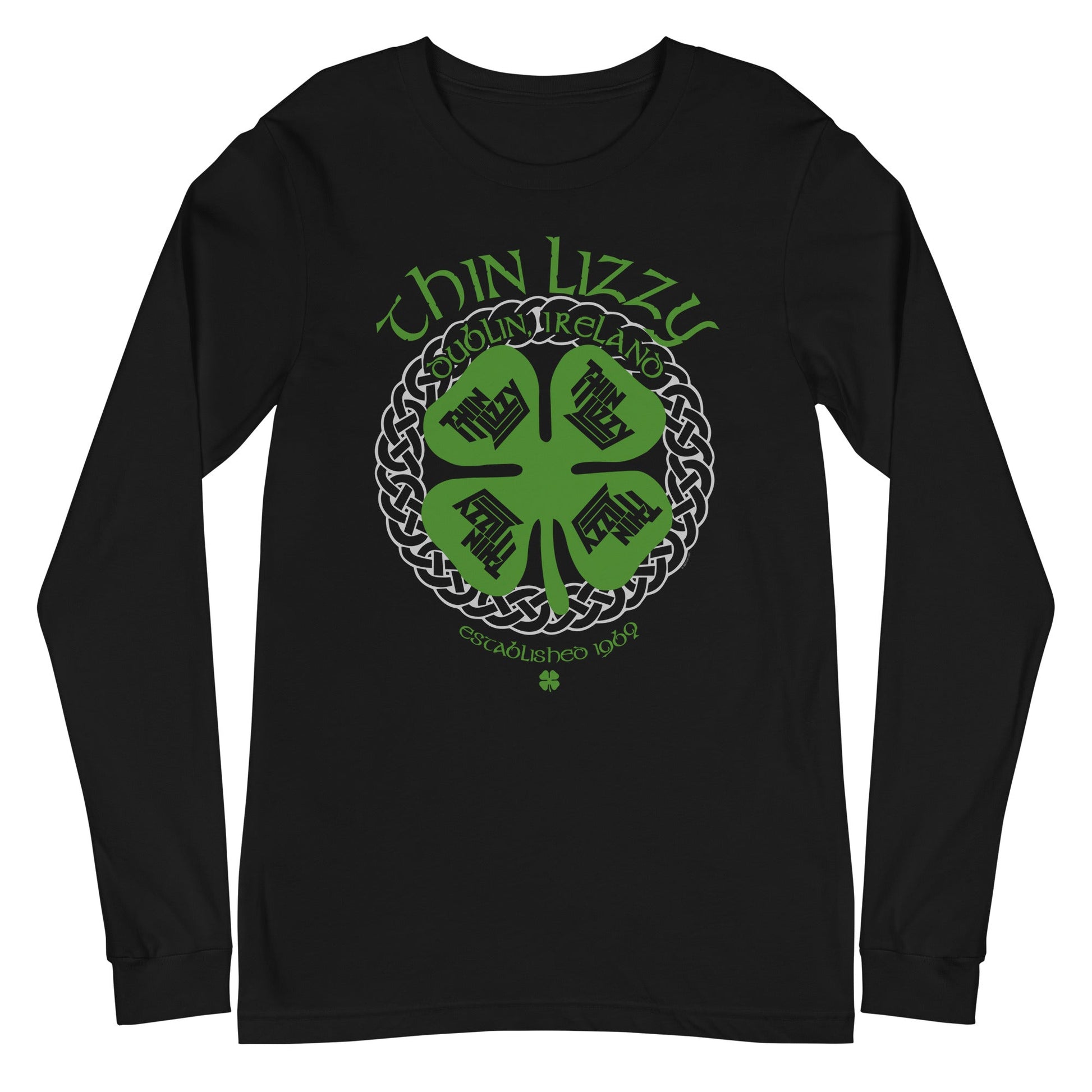 Thin Lizzy Thin Lizzy - Shamrock Long Sleeve T-Shirt