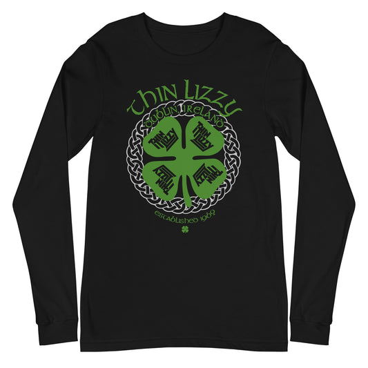 Thin Lizzy Thin Lizzy - Shamrock Long Sleeve T-Shirt