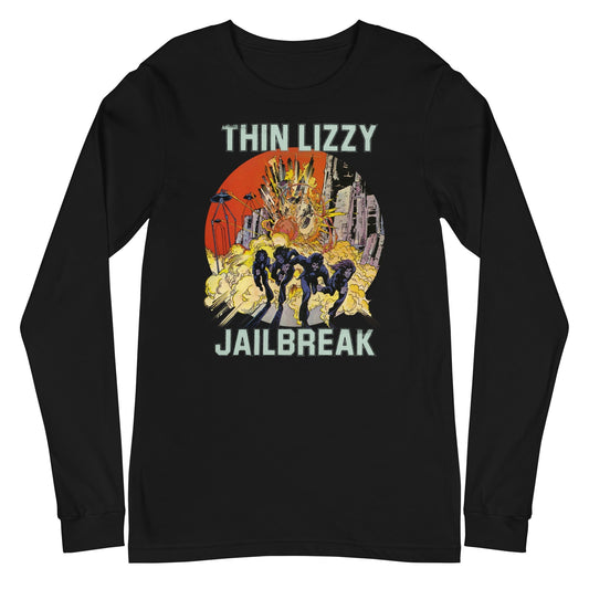 Thin Lizzy Thin Lizzy - Vintage Jailbreak Long Sleeve T-Shirt