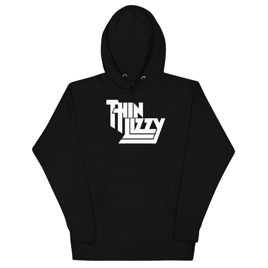 Thin Lizzy Thin Lizzy - Classic White Logo Hoodie