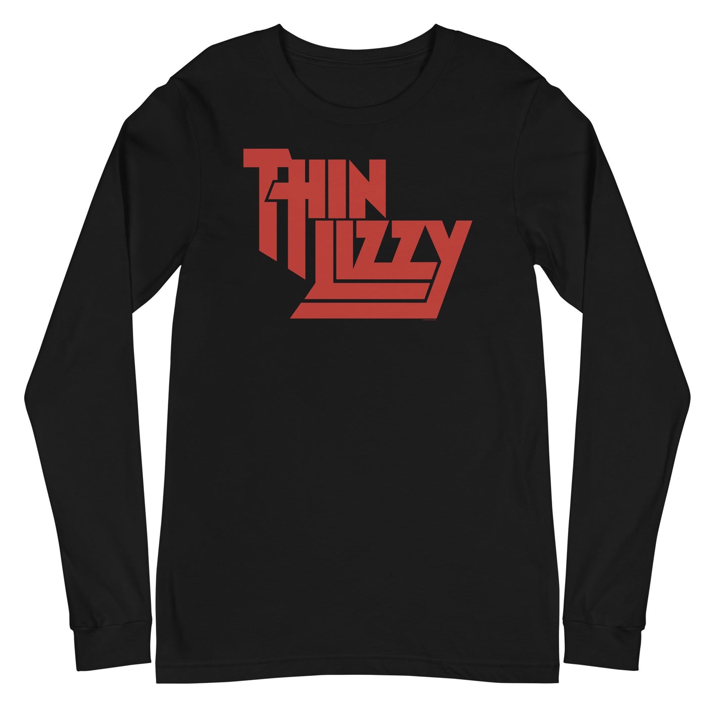 Thin Lizzy Thin Lizzy - Classic Red Logo Long Sleeve T-Shirt