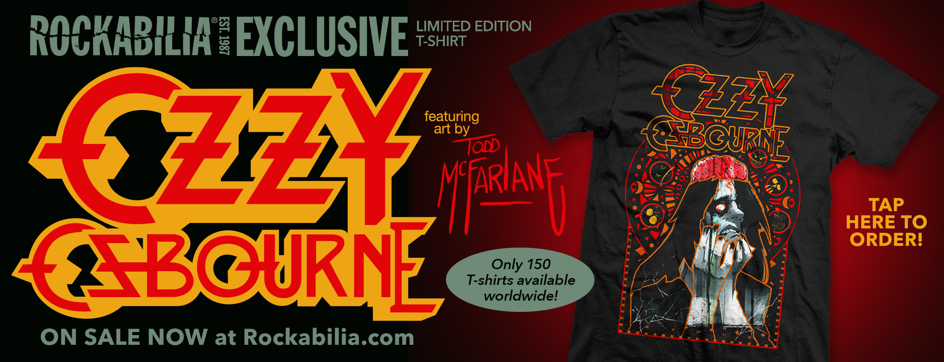 Rock & Roll T-Shirts, Band T shirts & Band Tees | Rockabilia