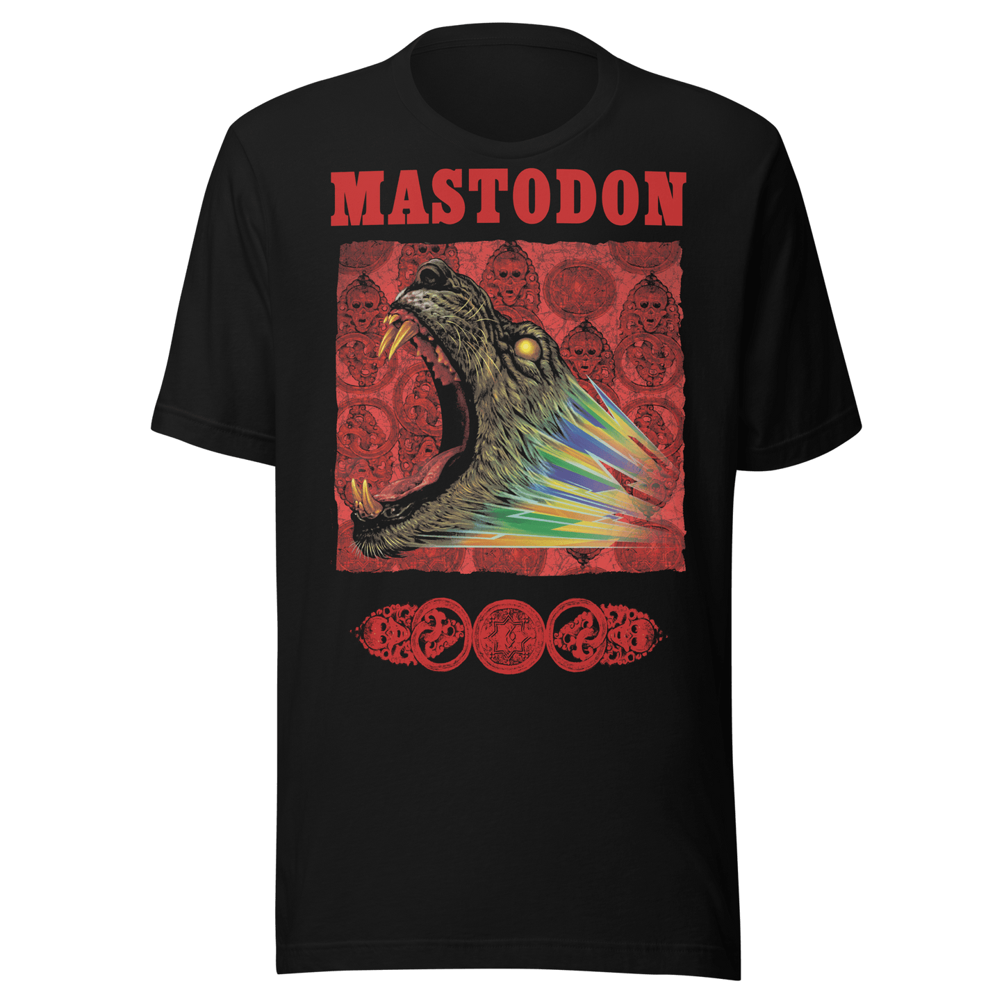 Mastodon Mastodon - Naked Pyramid Jumbo Print T-Shirt