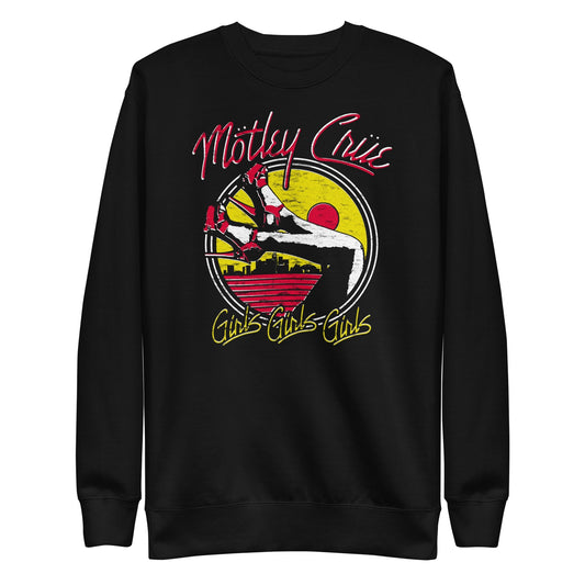 Motley Crue Motley Crue - Girls Sunset Sweatshirt