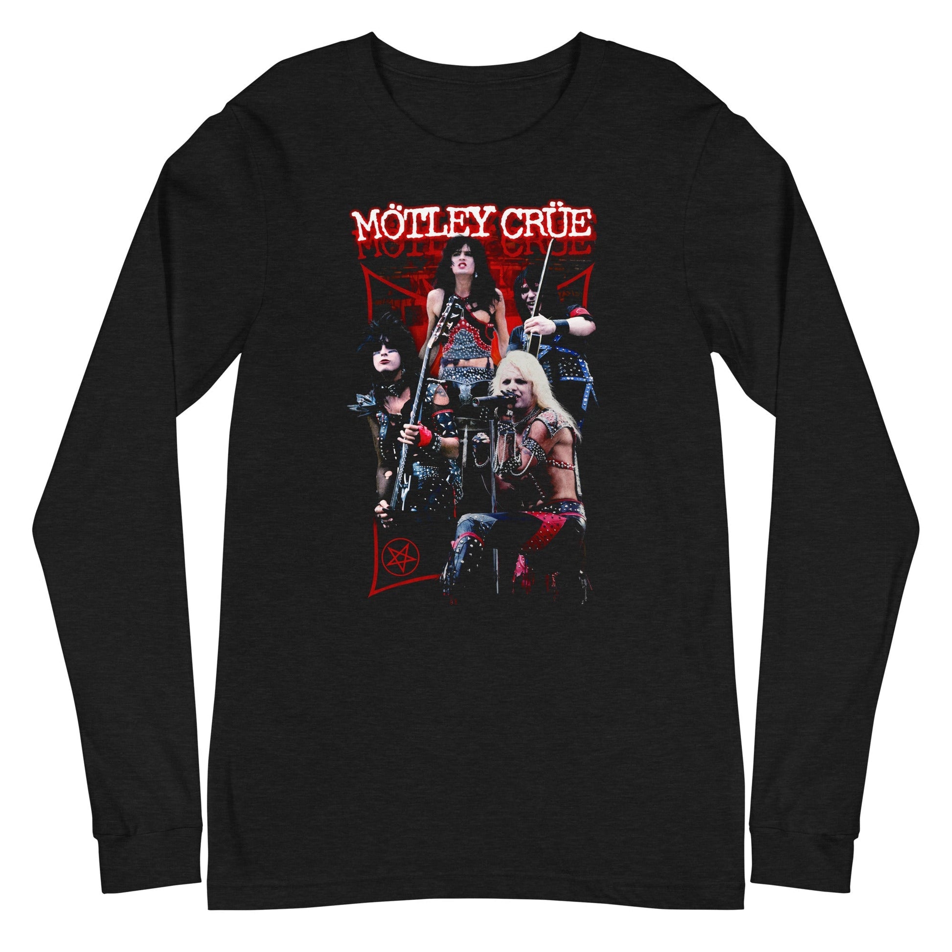 Motley Crue Motley Crue - Live Long Sleeve T-Shirt