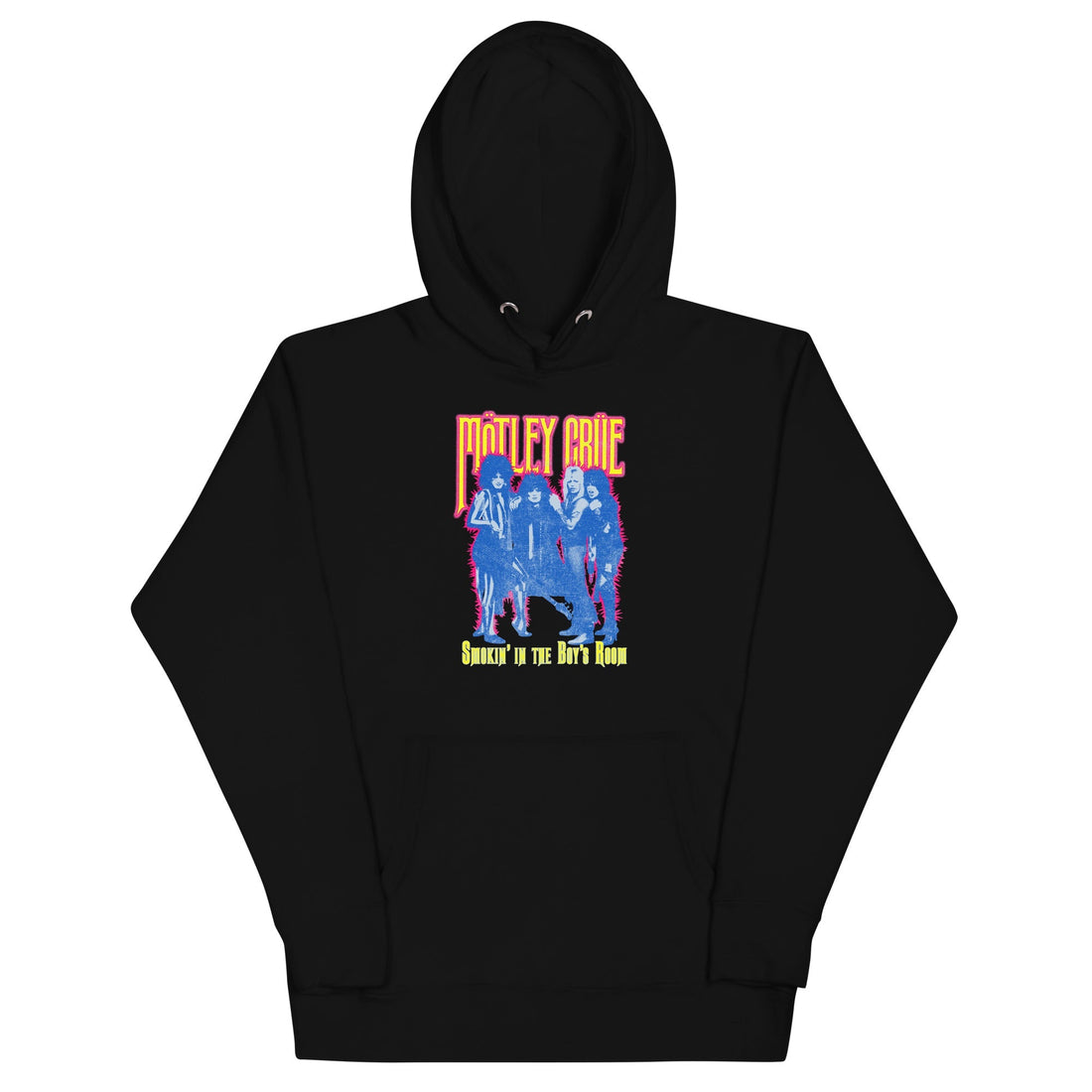 Motley Crue - Smokin' in the Boy's Room Hoodie MCRU1018H | Rockabilia ...