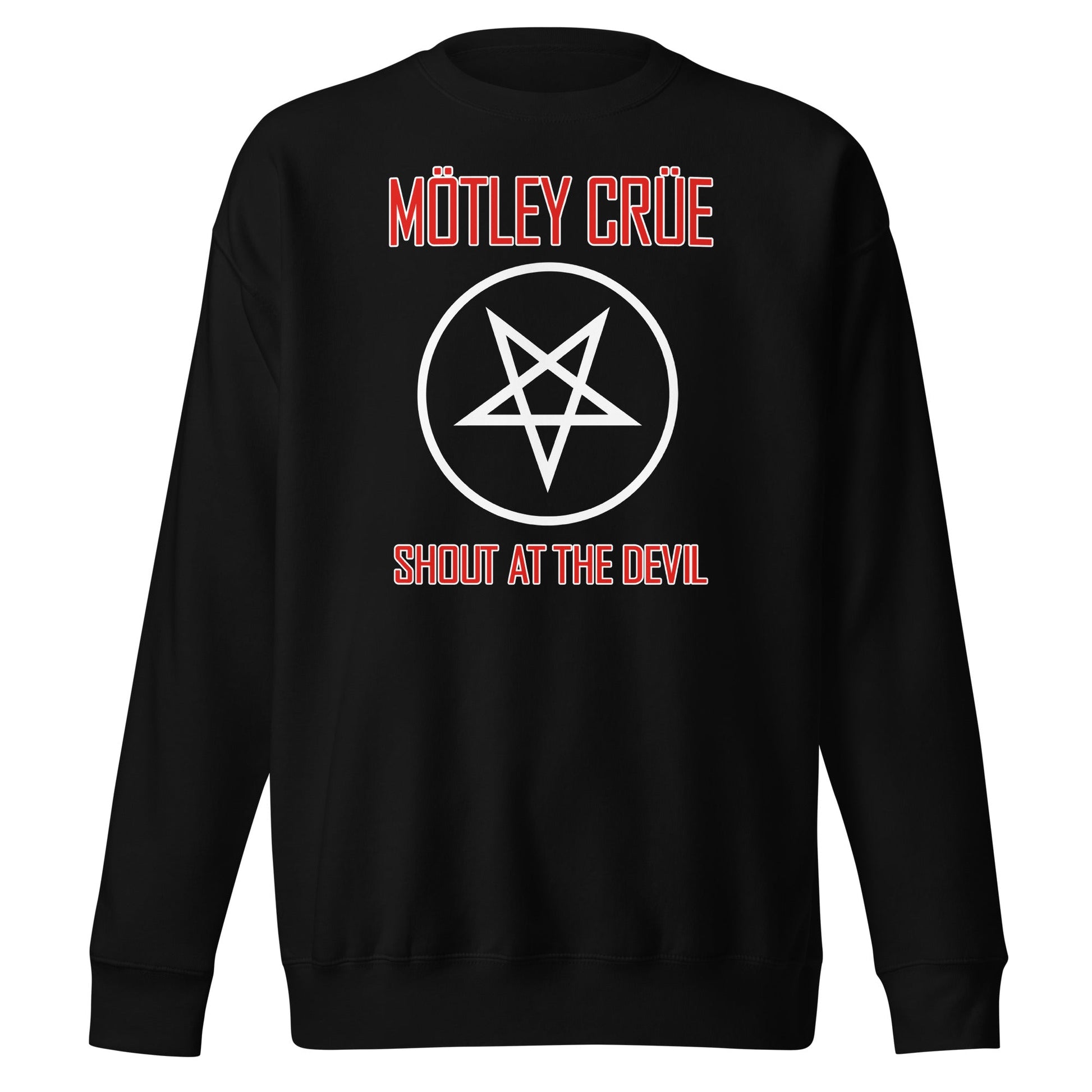 Motley Crue Motley Crue - Pentagram Shout Sweatshirt