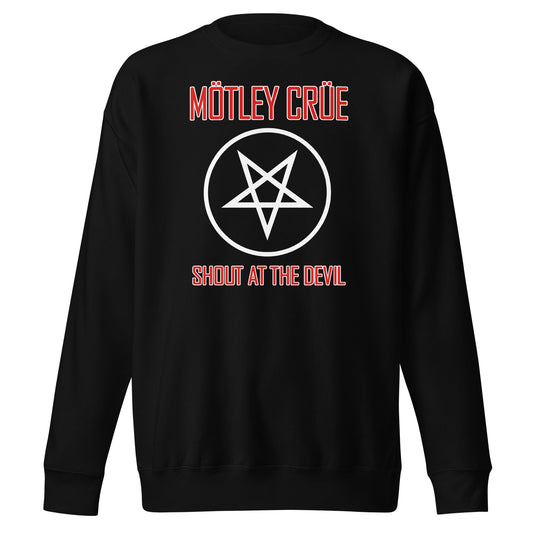 Motley Crue Motley Crue - Pentagram Shout Sweatshirt