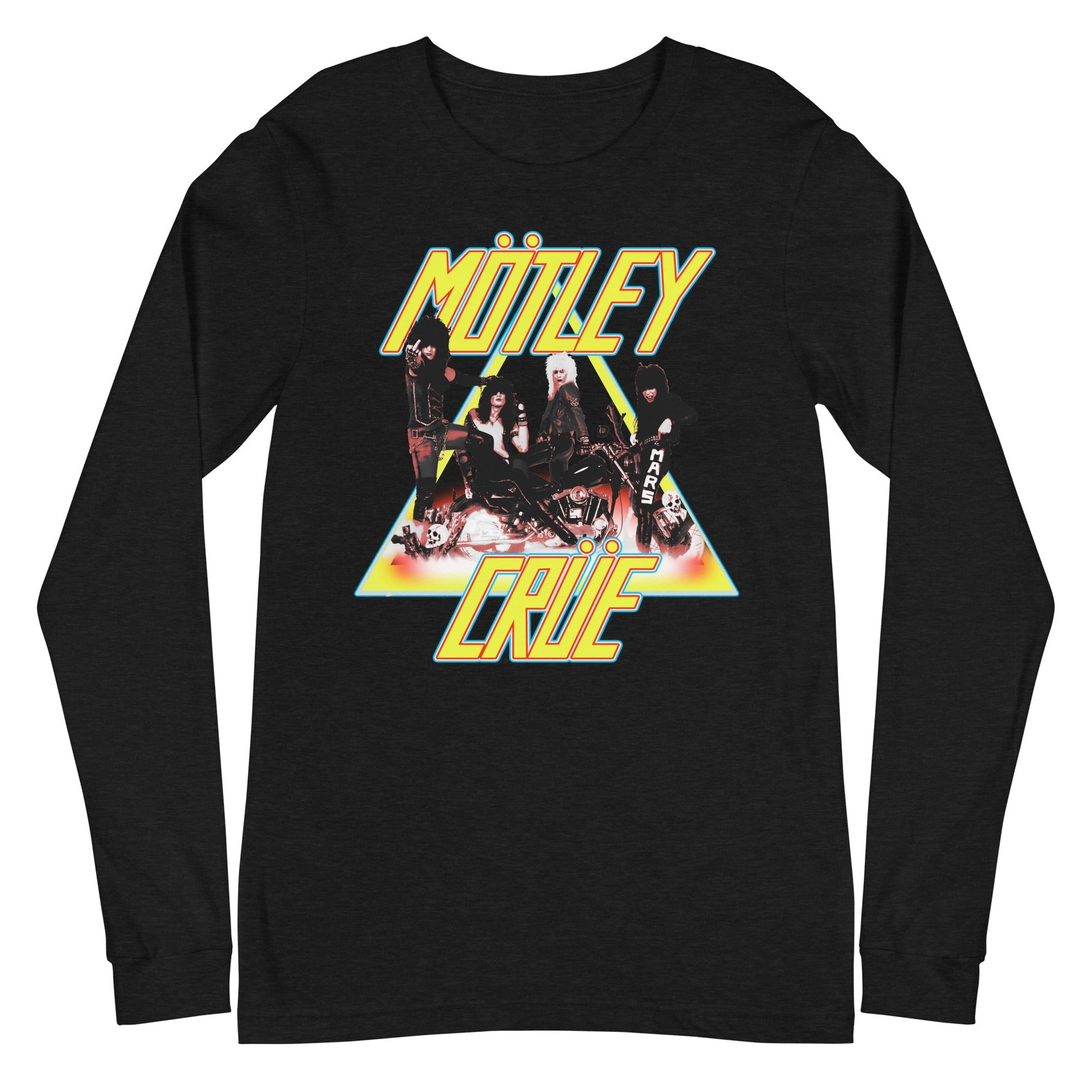 Motley Crue Motley Crue - Triangle Logo Long Sleeve T-Shirt