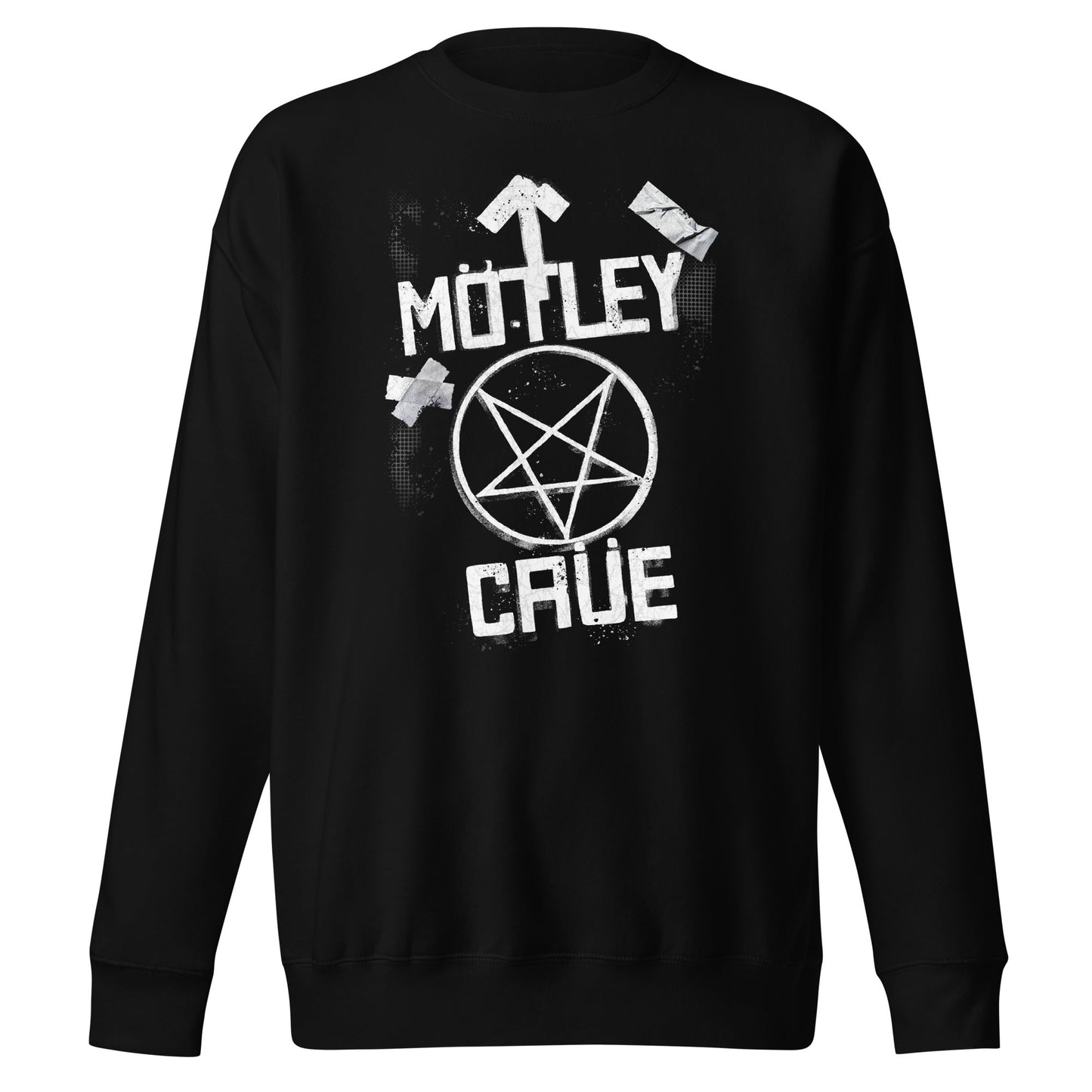 Motley Crue Motley Crue - Black and White Logo Sweatshirt