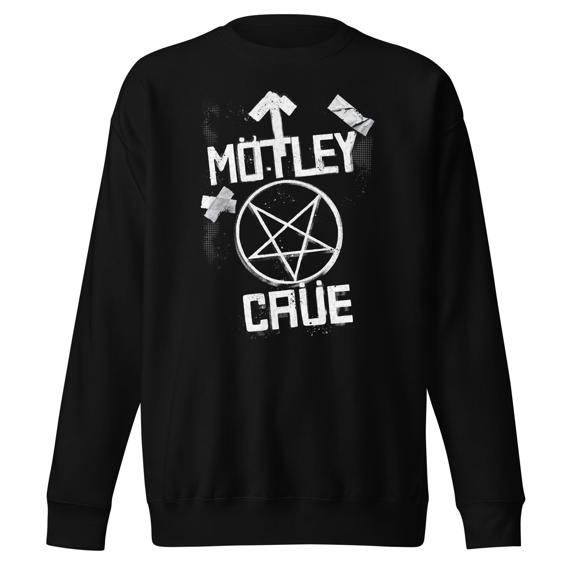 Motley Crue Motley Crue - Black and White Logo Sweatshirt