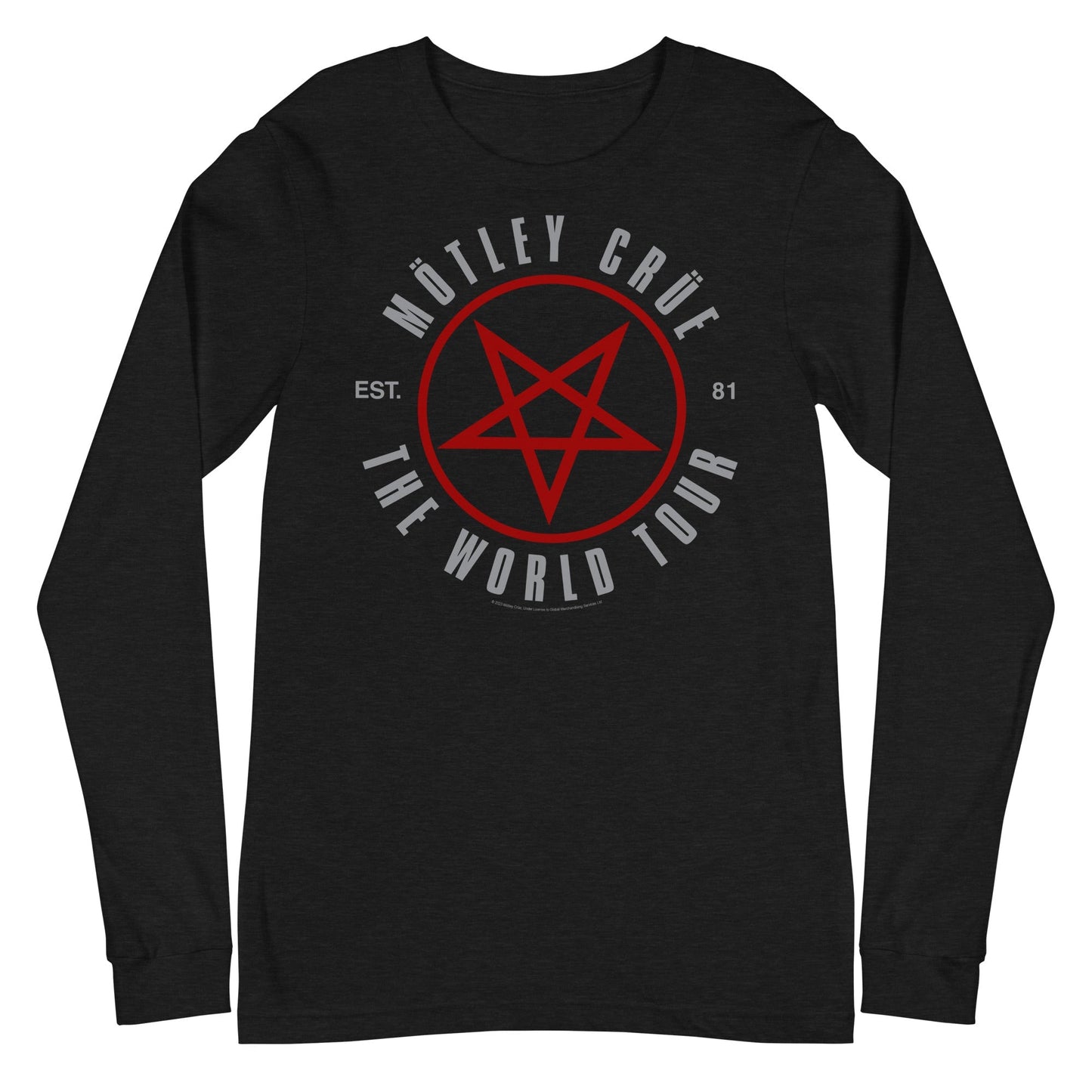Motley Crue Motley Crue - The World Tour Long Sleeve T-Shirt