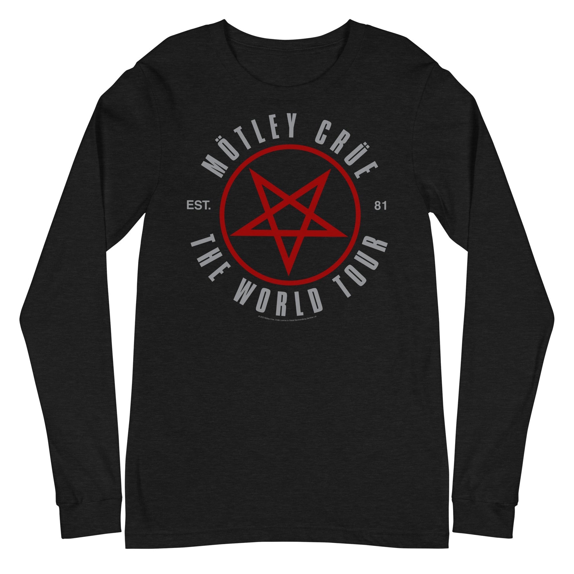 Motley Crue Motley Crue - The World Tour Long Sleeve T-Shirt