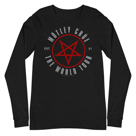 Motley Crue Motley Crue - The World Tour Long Sleeve T-Shirt