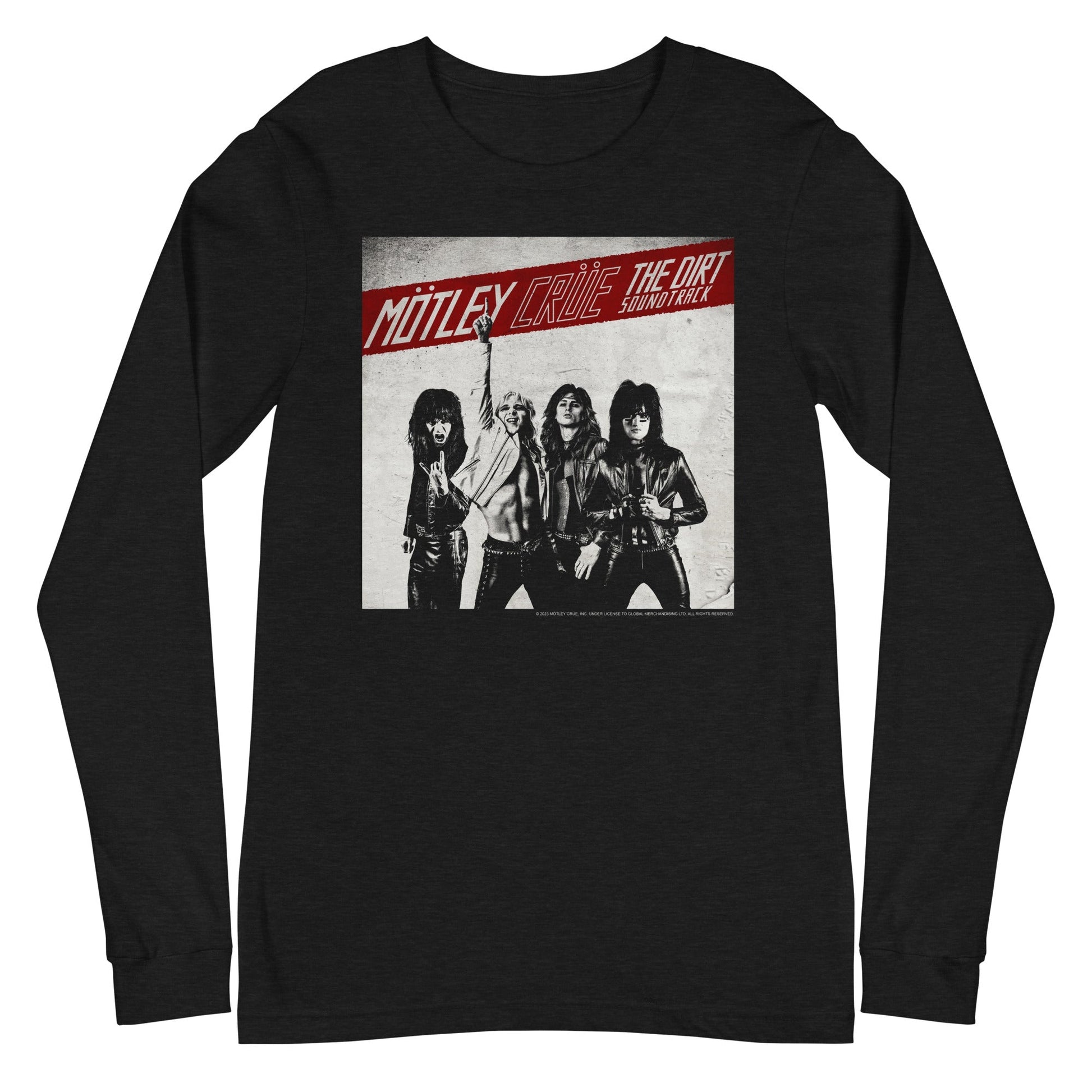 Motley Crue Motley Crue - The Dirt Cover Long Sleeve T-Shirt