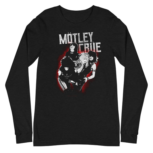 Motley Crue Motley Crue - Spraypaint Long Sleeve T-Shirt
