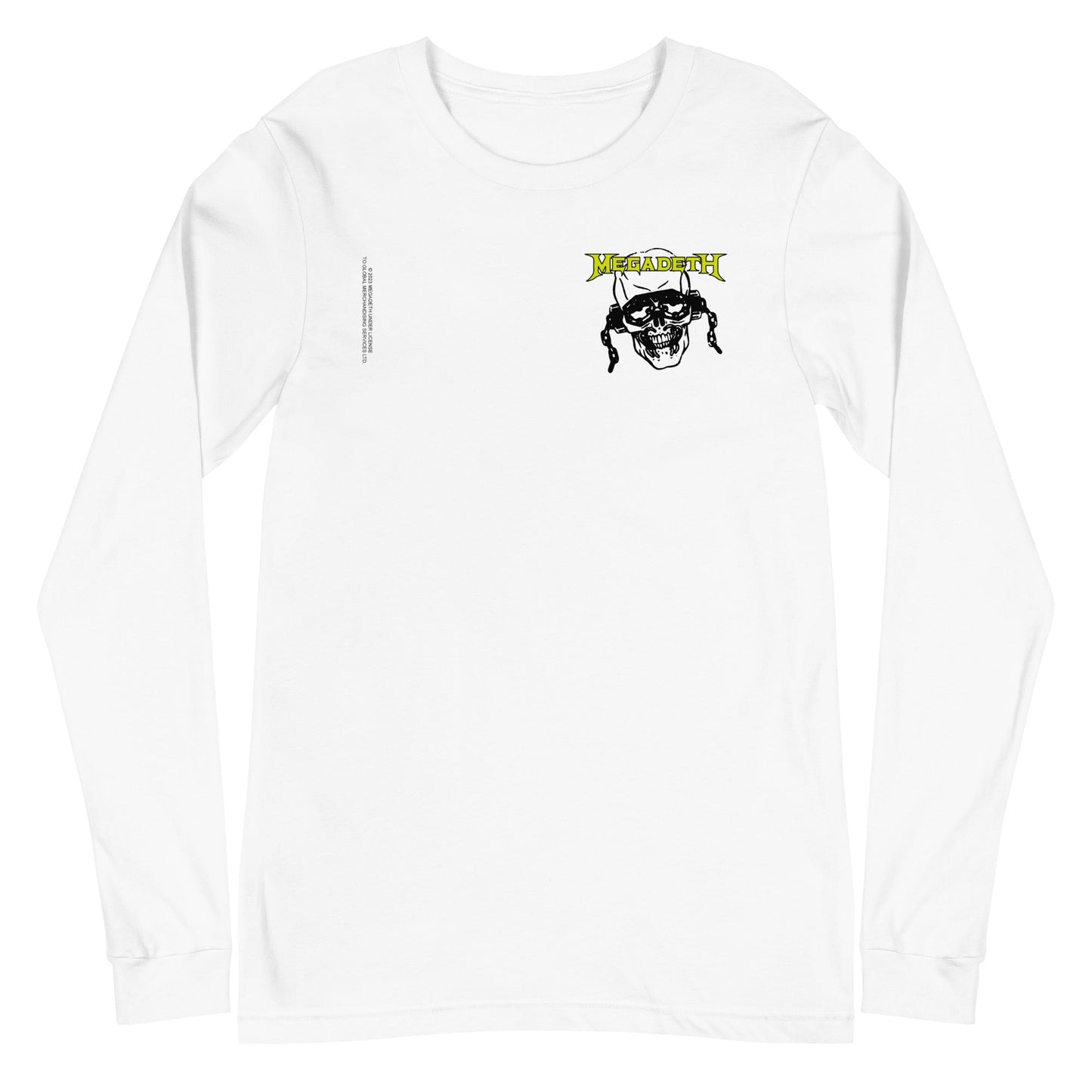 Megadeth Megadeth - Vic Stamp Long Sleeve T-Shirt