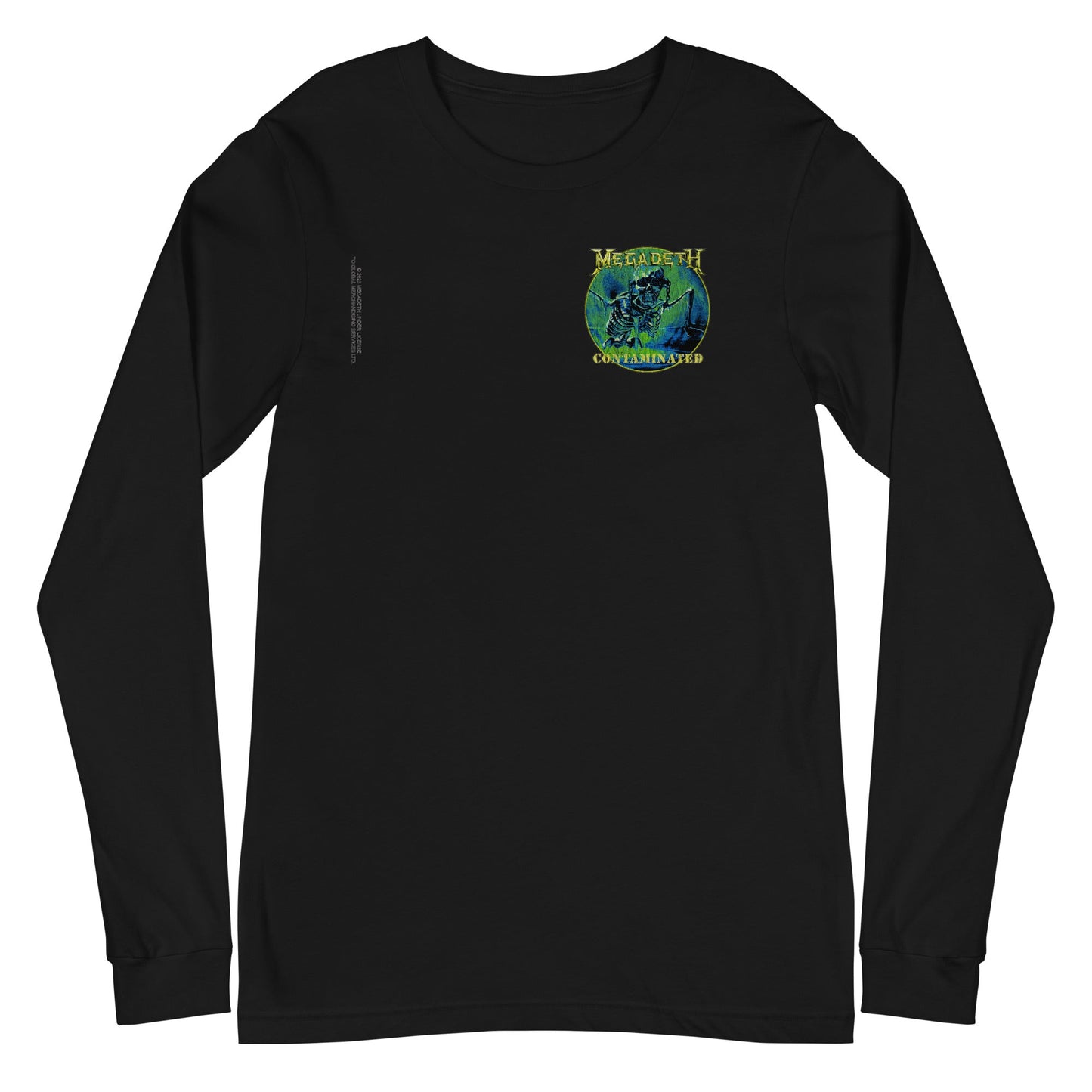 Megadeth Megadeth - Small Contaminated Long Sleeve T-Shirt