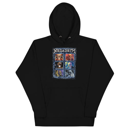 Megadeth Megadeth - Six Vics Hoodie