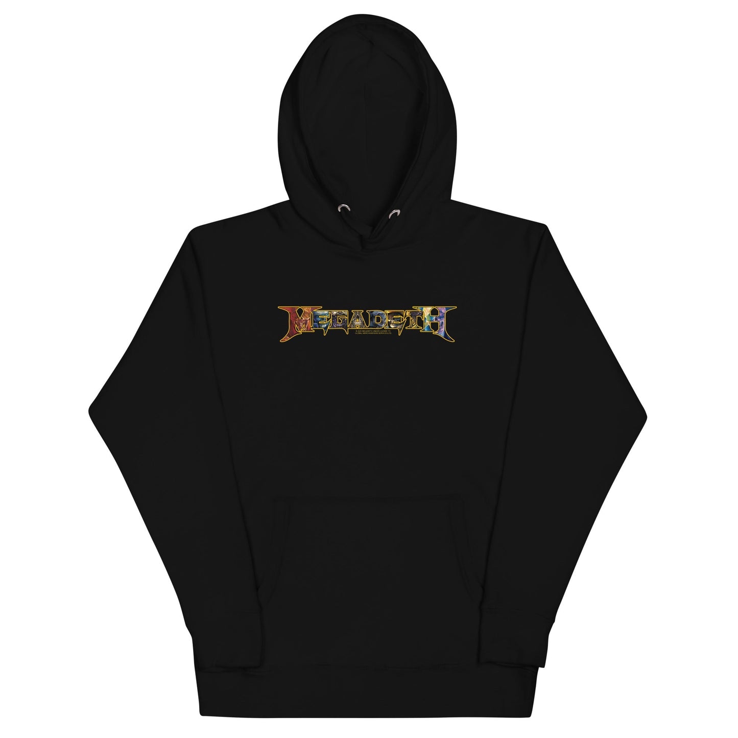 Megadeth Megadeth - Vic Lettered Logo Hoodie