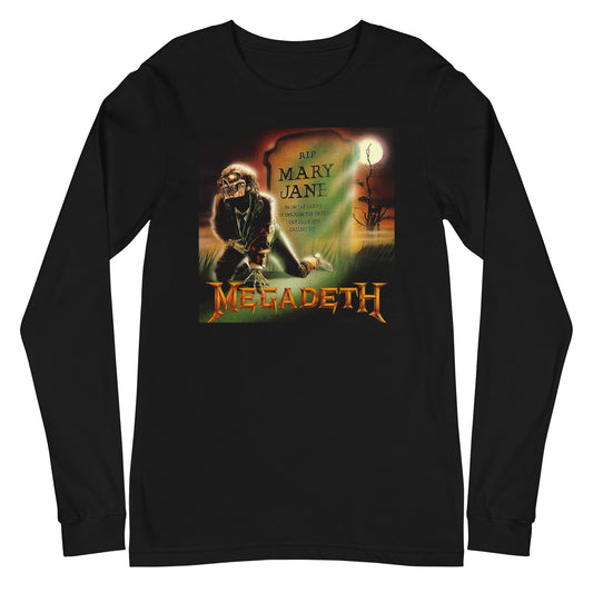 Megadeth Megadeth - R.I.P. Mary Jane Long Sleeve T-Shirt