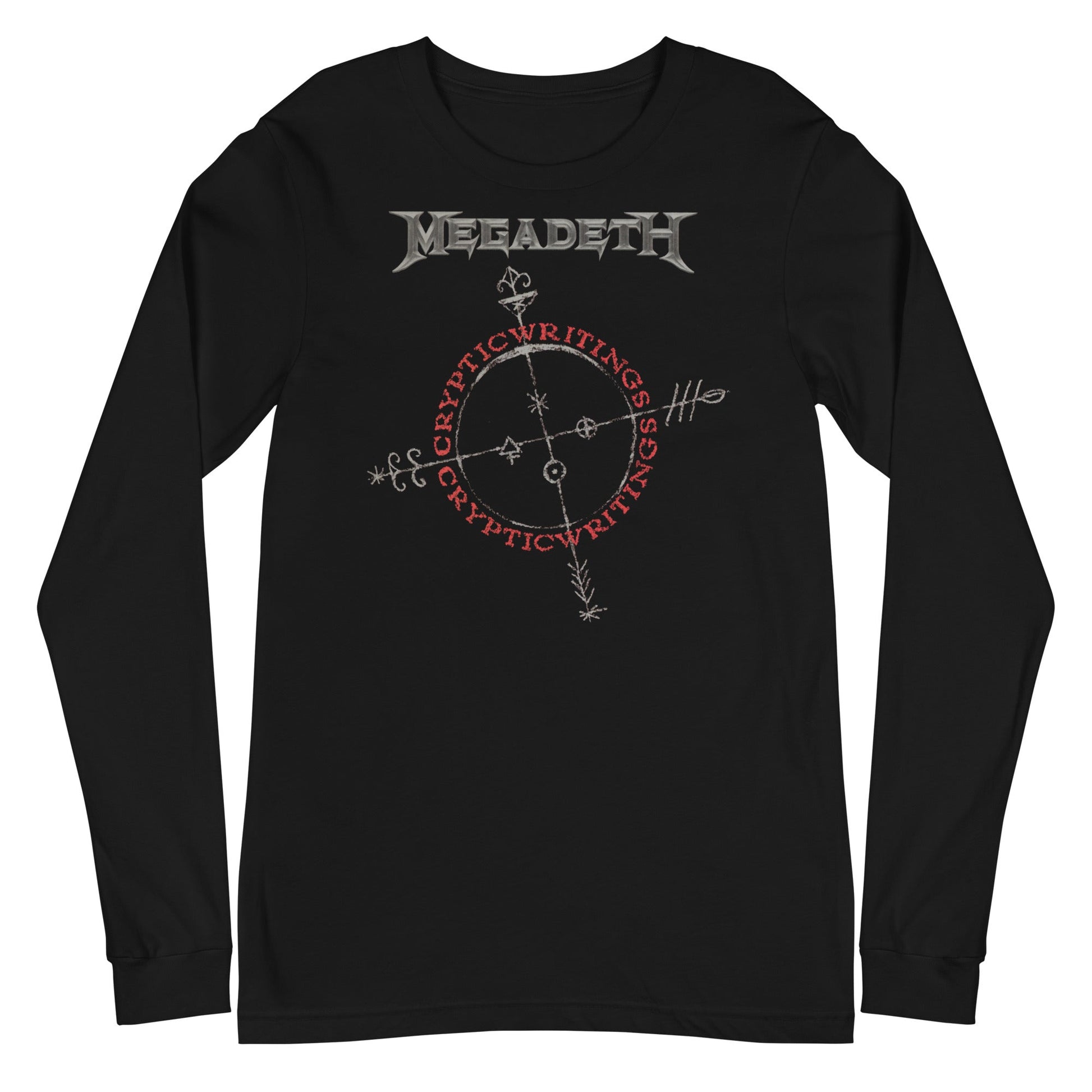 Megadeth Megadeth - Cryptic Writings Long Sleeve T-Shirt
