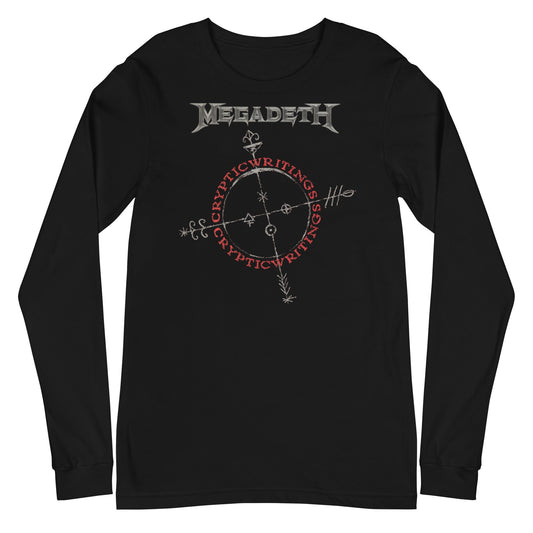 Megadeth Megadeth - Cryptic Writings Long Sleeve T-Shirt