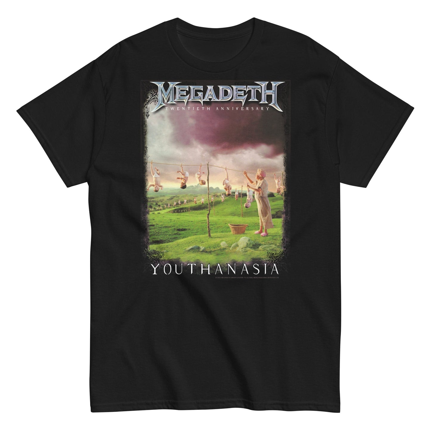 Megadeth Megadeth - 20th Youthanasia T-Shirt