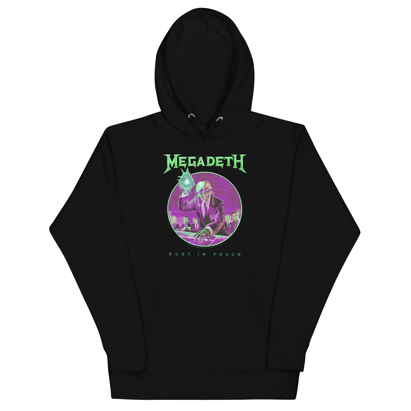 Megadeth Megadeth - Green Rust Classic Hoodie