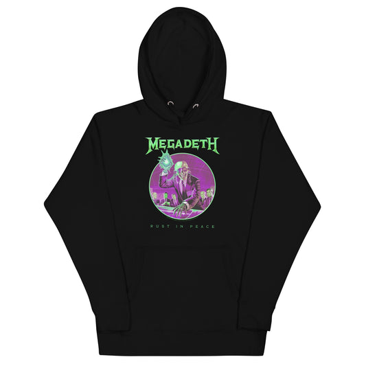 Megadeth Megadeth - Green Rust Classic Hoodie