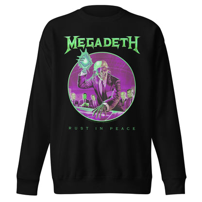 Megadeth Megadeth - Green Rust Jumbo Print Sweatshirt