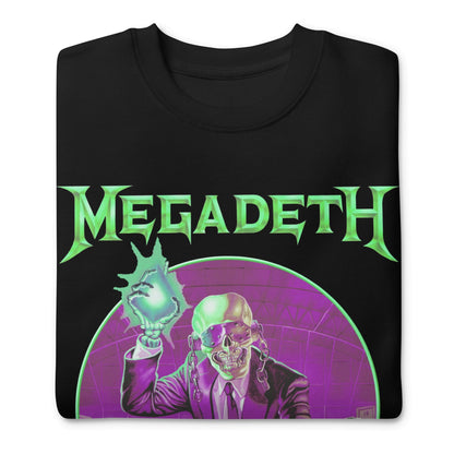 Megadeth Megadeth - Green Rust Jumbo Print Sweatshirt