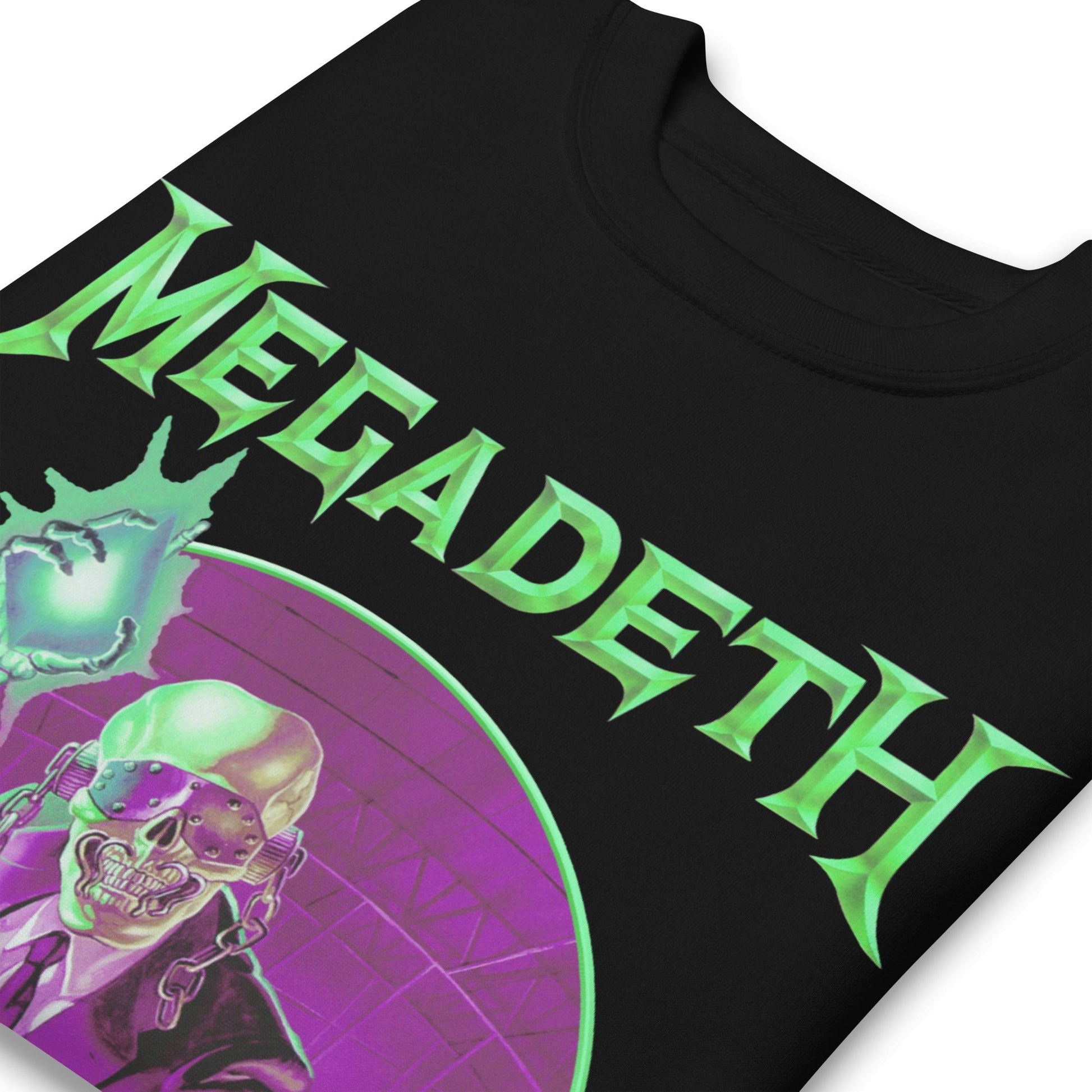 Megadeth Megadeth - Green Rust Jumbo Print Sweatshirt