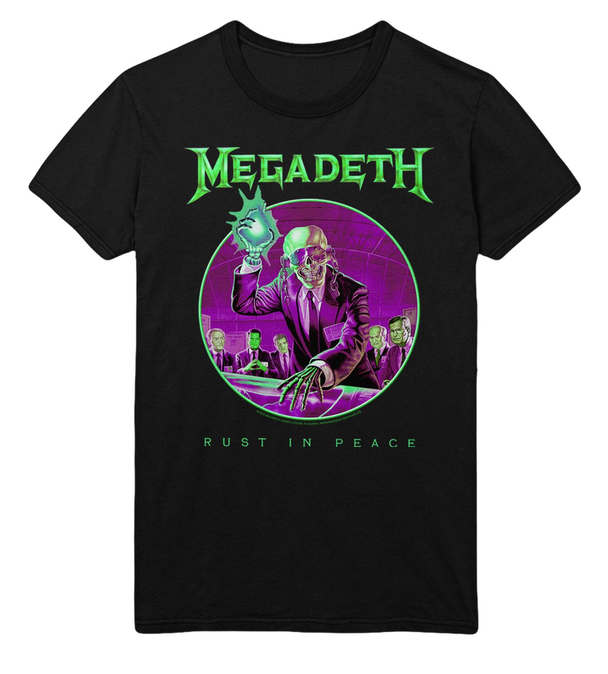 Megadeth Megadeth - Green Rust T-Shirt