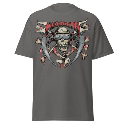Megadeth Megadeth - Hand Painted Vic Jumbo Print T-Shirt