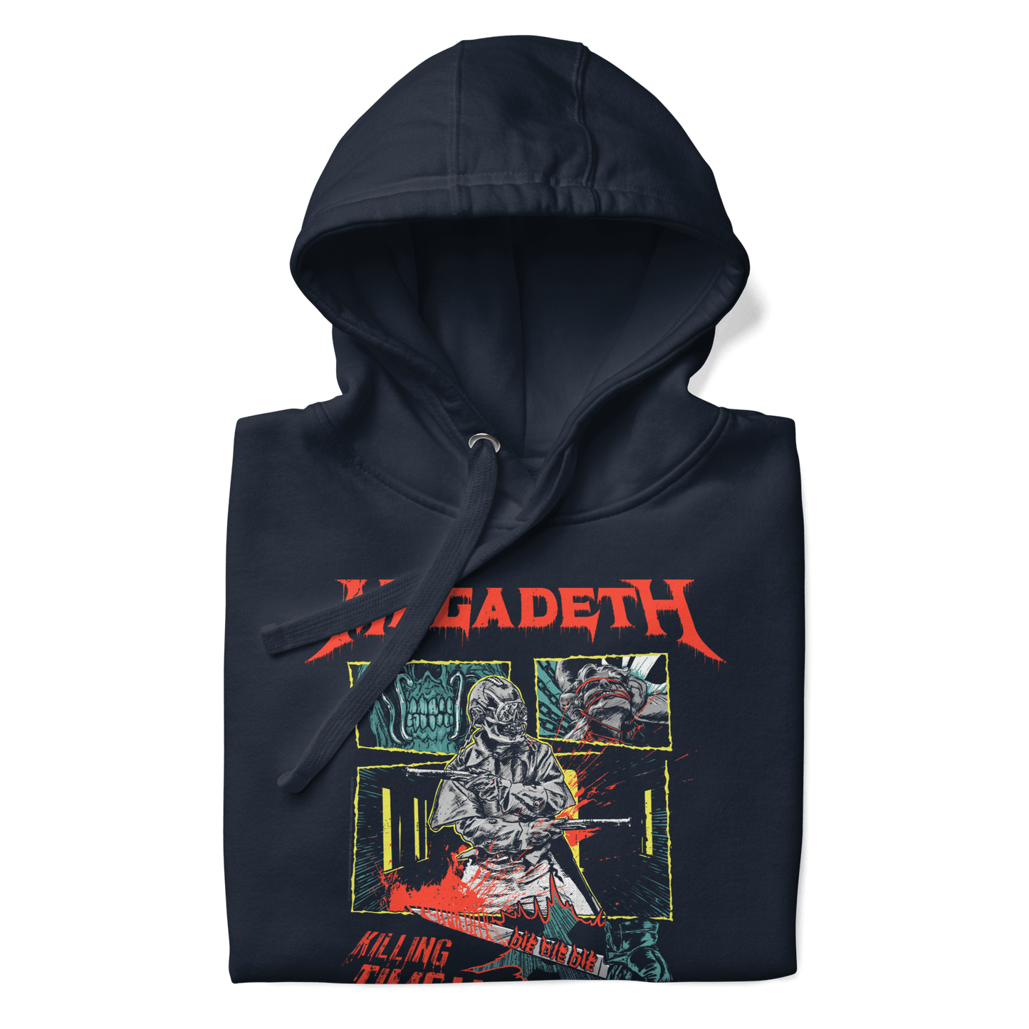Megadeth Megadeth - Killing Time Hoodie - Navy