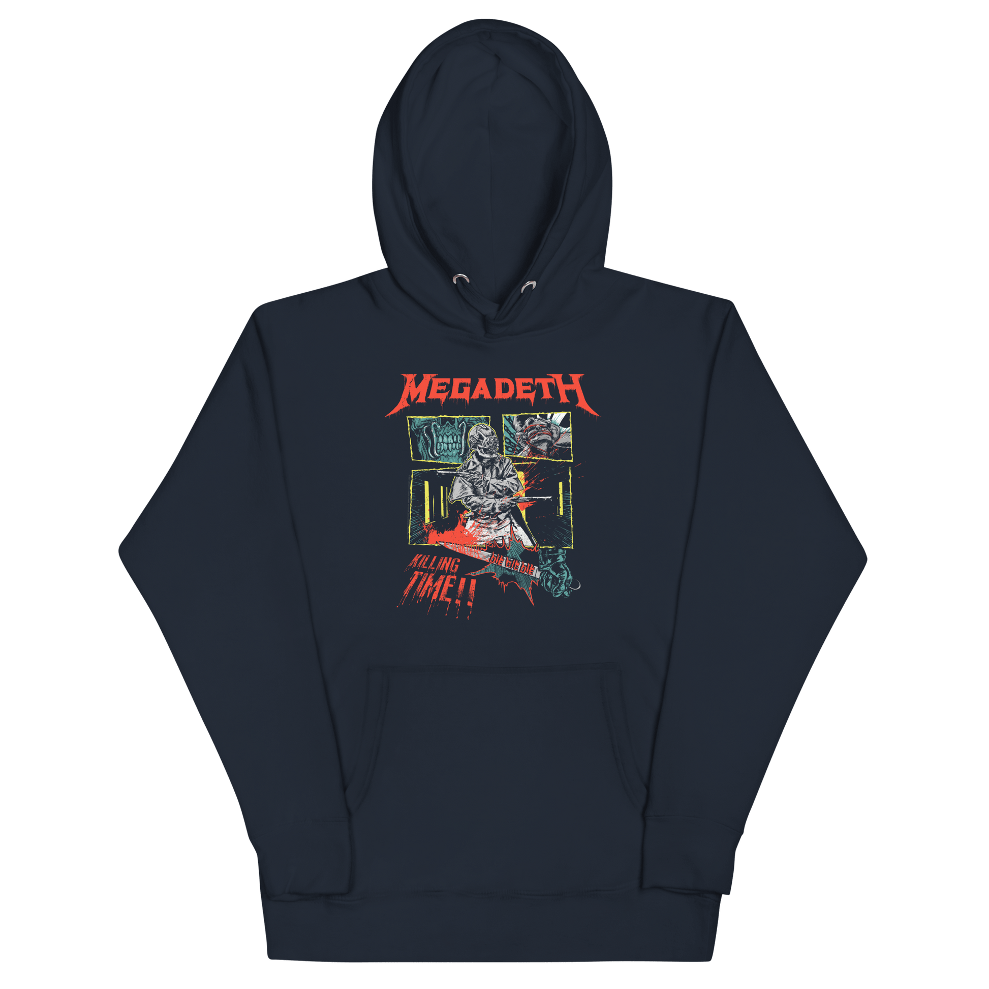 Megadeth Megadeth - Killing Time Hoodie - Navy