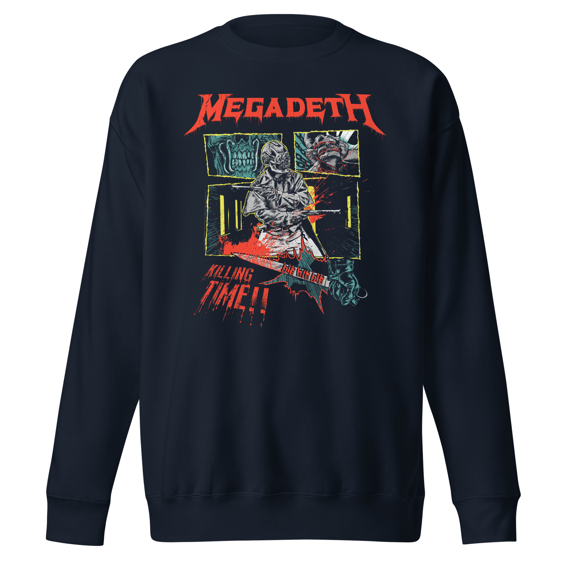 Megadeth Megadeth - Killing Time Jumbo Print Sweatshirt