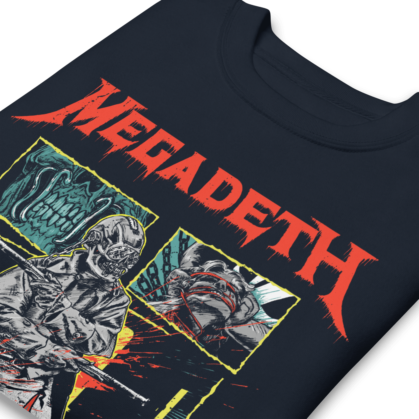 Megadeth Megadeth - Killing Time Jumbo Print Sweatshirt