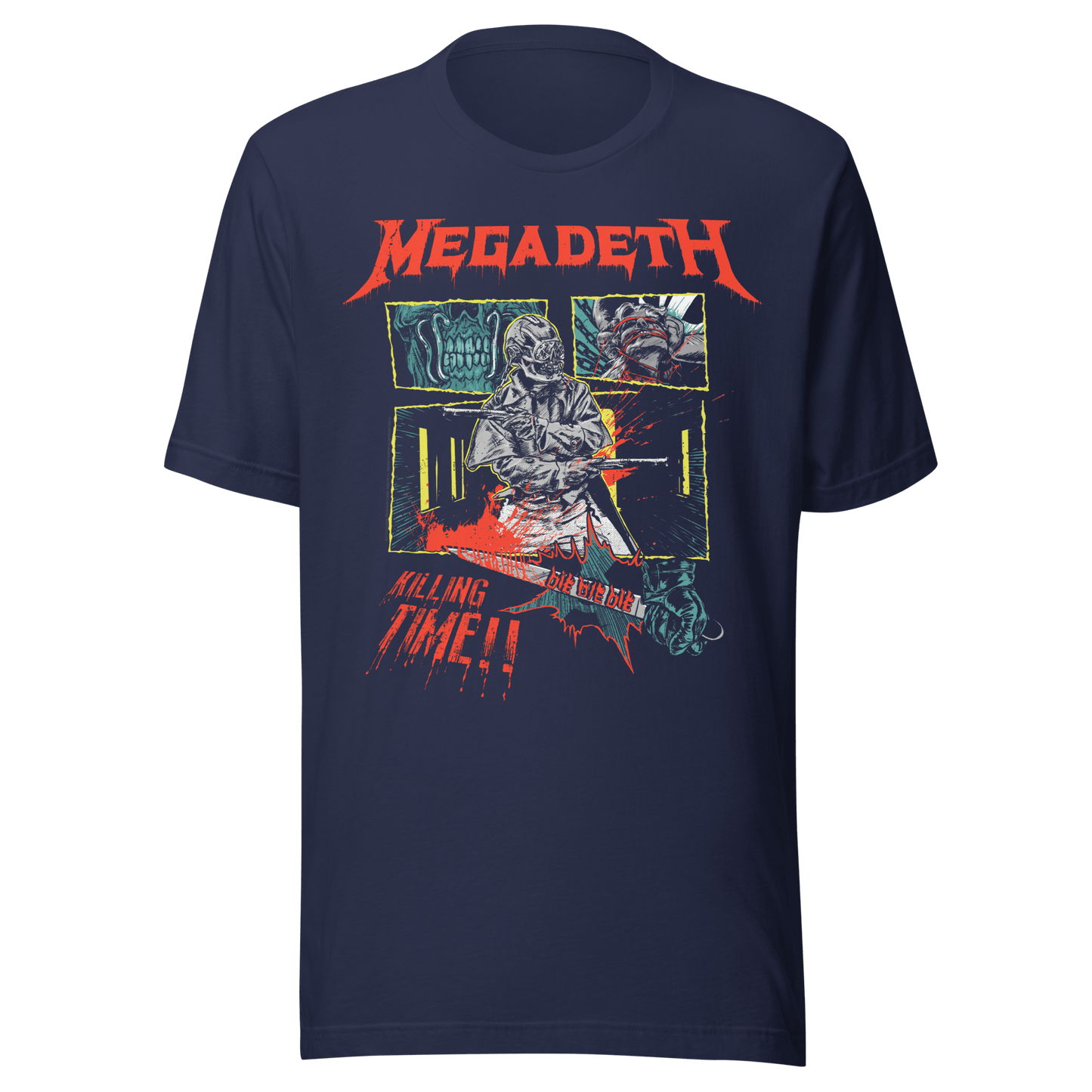 Megadeth Megadeth - Killing Time Jumbo Print T-Shirt