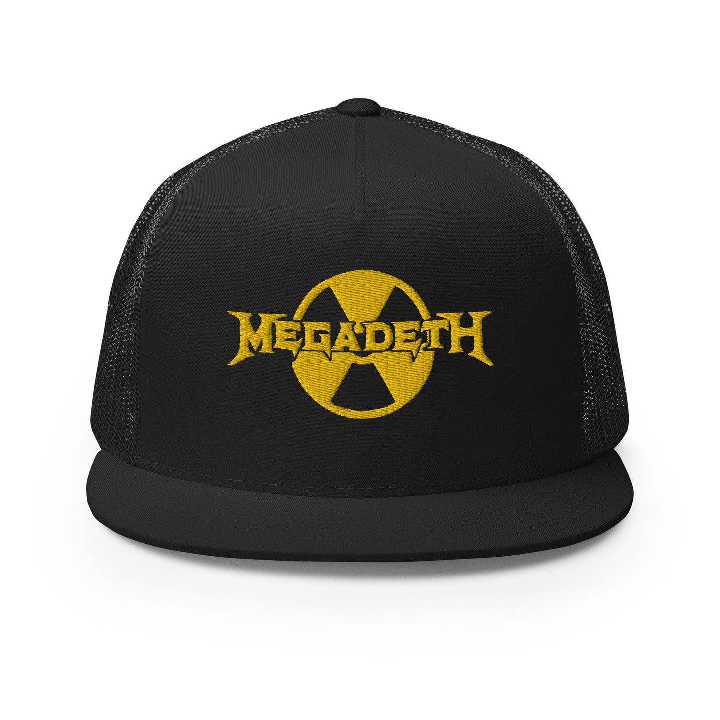 Megadeth Megadeth - Logo Flat Brim Trucker Hat