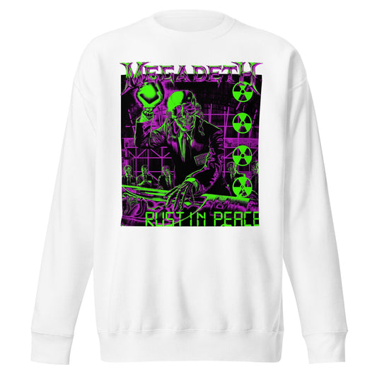 Megadeth Megadeth - Neon Rust in Peace Jumbo Print Sweatshirt