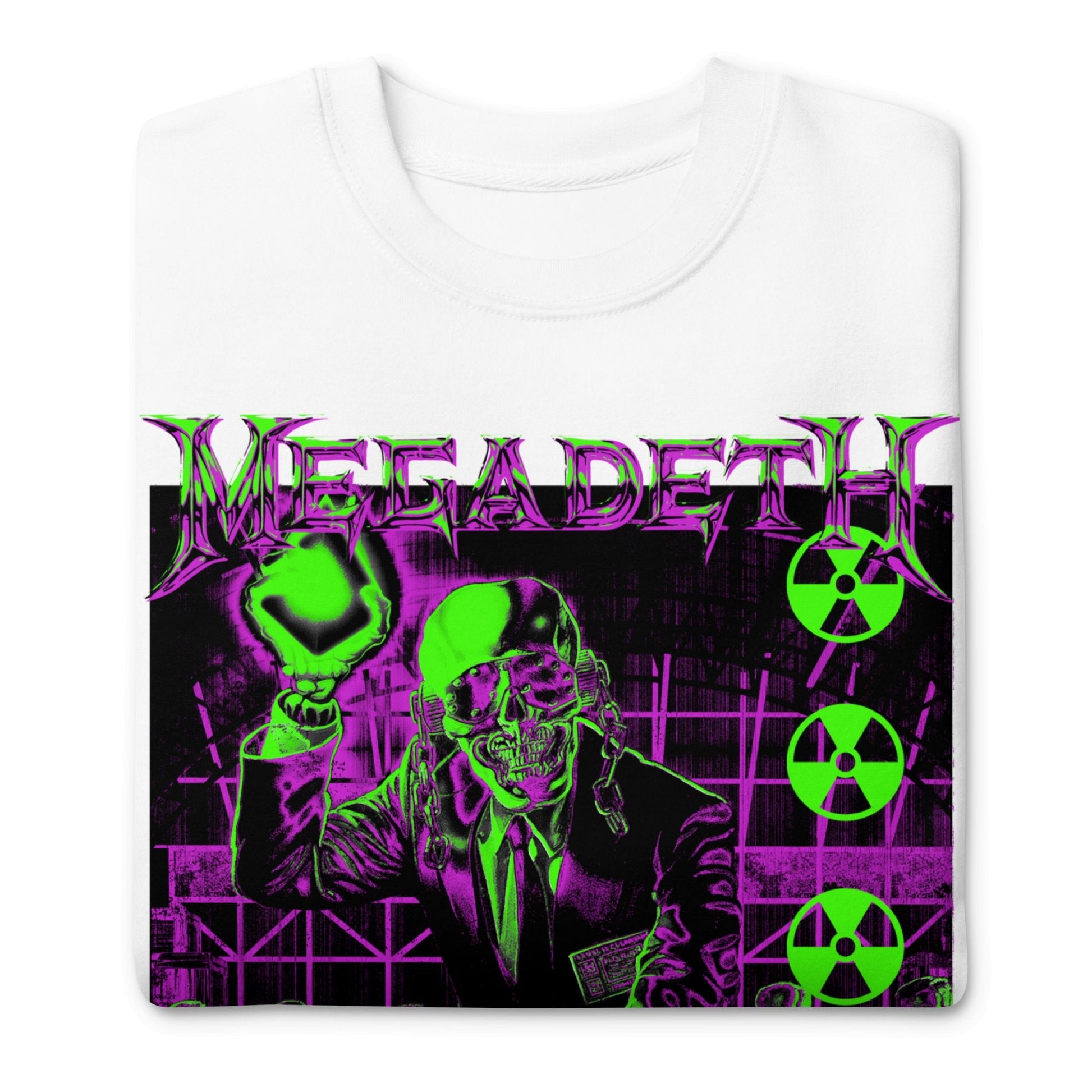 Megadeth Megadeth - Neon Rust in Peace Jumbo Print Sweatshirt