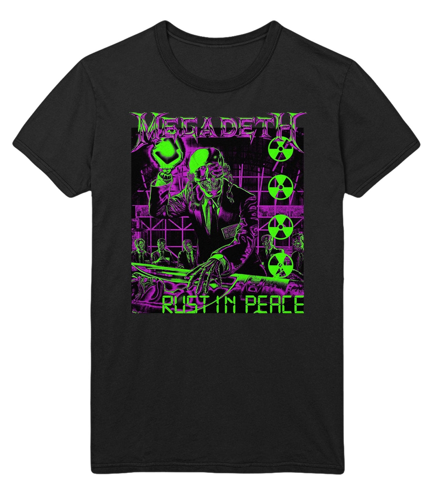 Megadeth Megadeth - Neon Rust T-Shirt