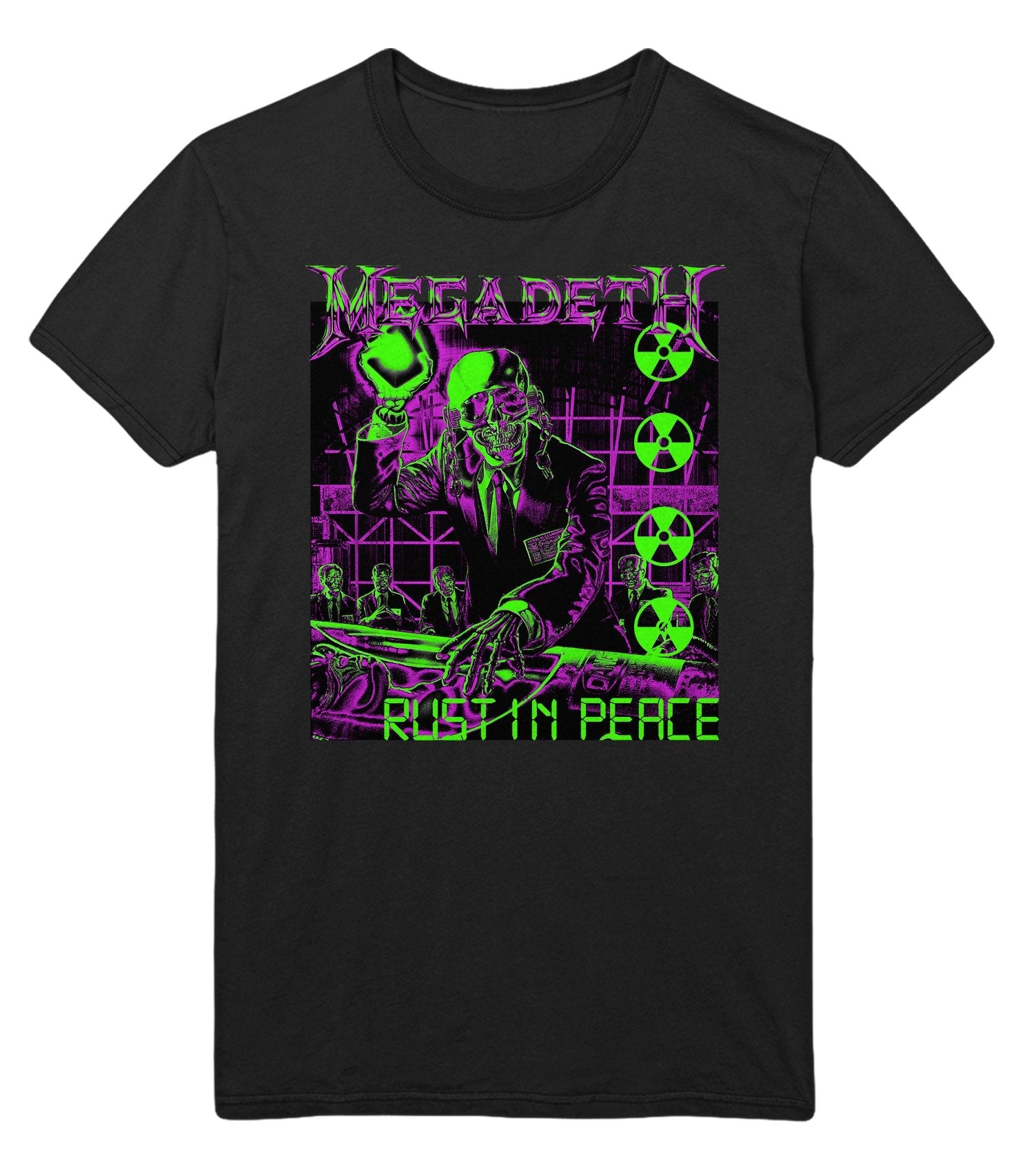 Megadeth Megadeth - Neon Rust T-Shirt